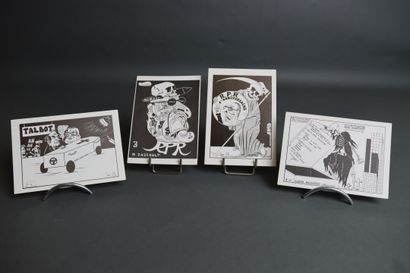 1150 cartes postales caricatures et humour
Set...