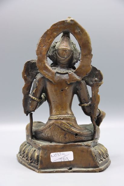 ASIA (INDIA) : Statuette of a Divinity in...