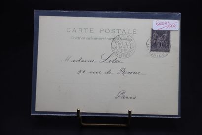 MUCHA Alphonse (1860-1939). Une carte postale...