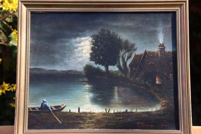 Aurore et Crépuscule
Ecole française du XIXème...