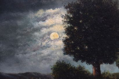 Aurore et Crépuscule
Ecole française du XIXème...