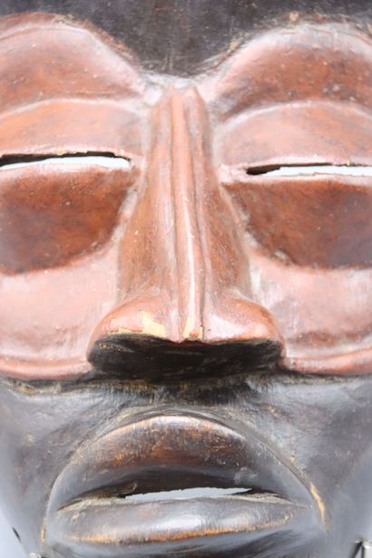 AFRICA (Ivory Coast): DAN mask in carved...