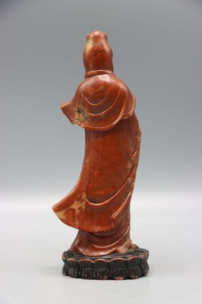 ASIA (CHINA) Buddhism : sculpture of GUANYIN...