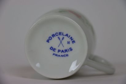 Porcelaine de Paris : Service à Gâteaux et...