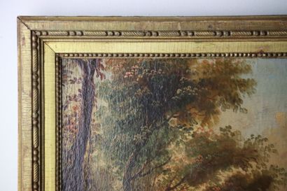 Chasse aux cerfs
School of JB CLAUDOT. Oil...