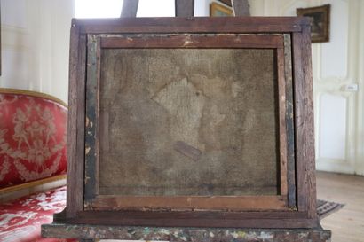 Chasse aux cerfs
School of JB CLAUDOT. Oil...