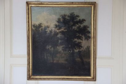 Paysage animé
Dutch school XVIIIth century....