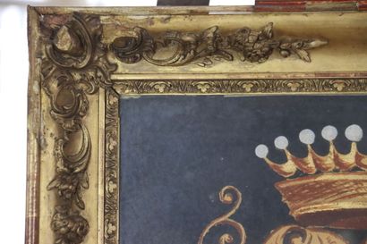 École du XIXe siècle
Coat of arms with county...