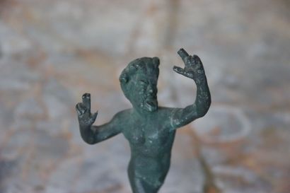 Faune de Pompéi en bronze à patine antique
After...