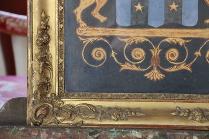 École du XIXe siècle
Coat of arms with county...