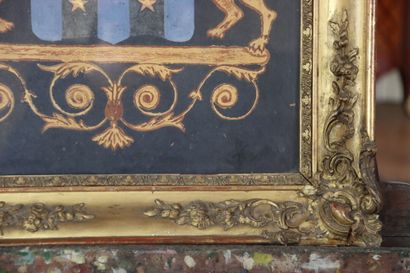 École du XIXe siècle
Coat of arms with county...