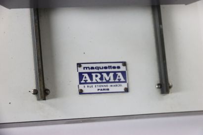 Maquette statique de la rame TGV 