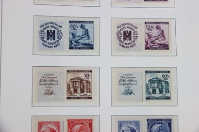 STAMPS. Collection in Leuchtturm album. Boheme-Moravia-General...