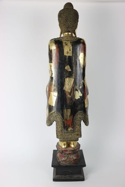 ASIE. Buddha debout.
ASIA. Wooden subject...