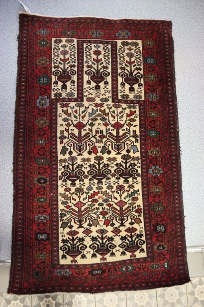 Tapis. Beloutchistan. Iran. De prière. Vers...