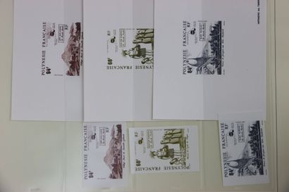 STAMPS. Nice collection of Polynesia from...