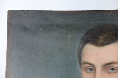 French school XIXth century. Portrait of...
