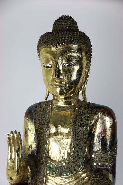 ASIE. Buddha debout.
ASIA. Wooden subject...