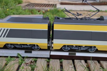 Maquette statique de la rame TGV 