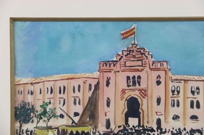 Yves BRAYER (1907-1990). Souvenir of Spain....