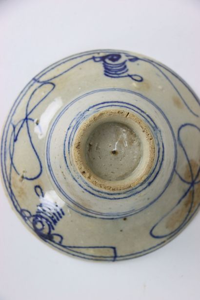CHINA: Meeting of 4 blue and white ceramic...
