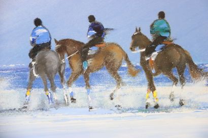 Victor SPAHN (born in 1949). Horses by the...