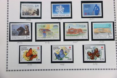 STAMPS. Very nice collection from Finland...