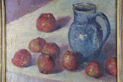 Renée COLAS. School of the XXth. Still life....
