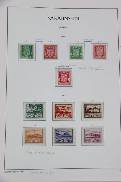 STAMPS. Collection in Leuchtturm album. Boheme-Moravia-General...