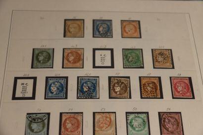 Important collection of FRANCE in Safe album....