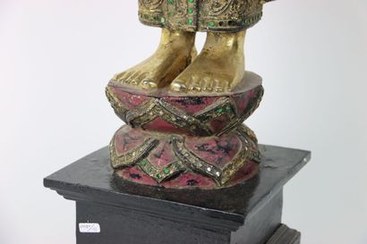 ASIE. Buddha debout.
ASIA. Wooden subject...