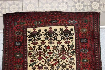 Tapis. Beloutchistan. Iran. De prière. Vers...