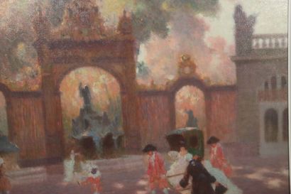 School of the XXth century, La place Stanislas,...
