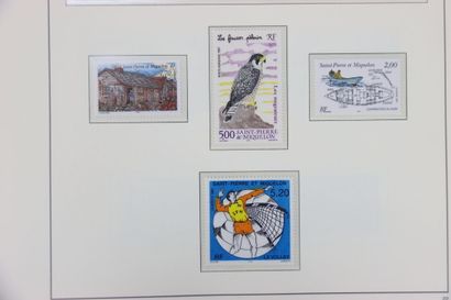 STAMPS. St. Pierre and Miquelon collection...