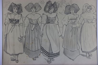 Charles SPINDLER (1865-1938). (school of)....