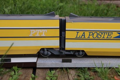Maquette statique de la rame TGV 