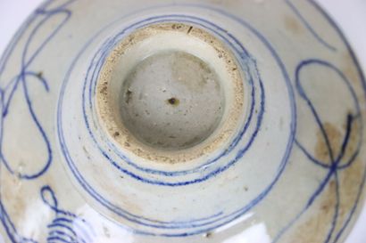 CHINA: Meeting of 4 blue and white ceramic...