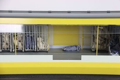Maquette statique de la rame TGV 