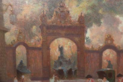 School of the XXth century, La place Stanislas,...