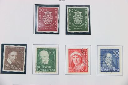 STAMPS. Nice collection of Federal Republic...