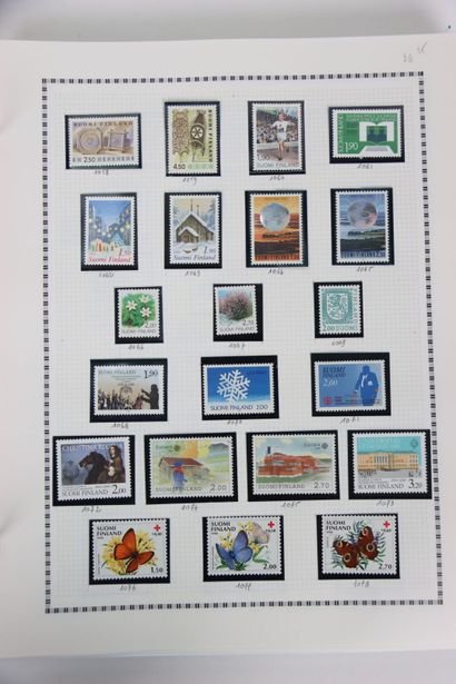 STAMPS. Very nice collection from Finland...