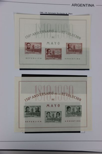 STAMPS. Nice collection from Argentina in...