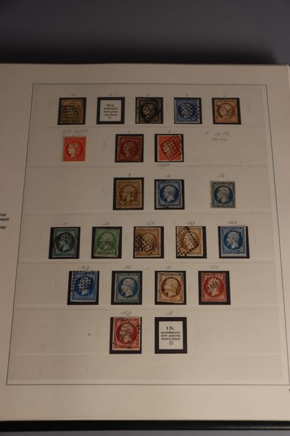Important collection of FRANCE in Safe album....