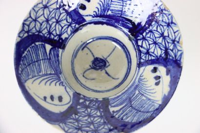 CHINA: Meeting of 4 blue and white ceramic...