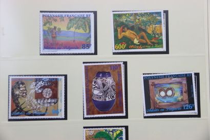 STAMPS. Nice collection of Polynesia from...