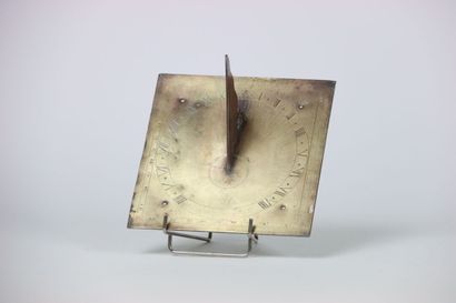 Travail du XVIIe siècle. Cadran solaire de...