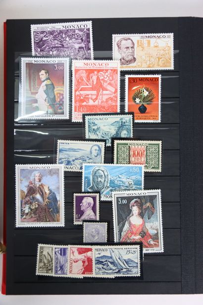 STAMPS. Important collection of Monaco. From...
