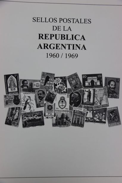 STAMPS. Nice collection from Argentina in...