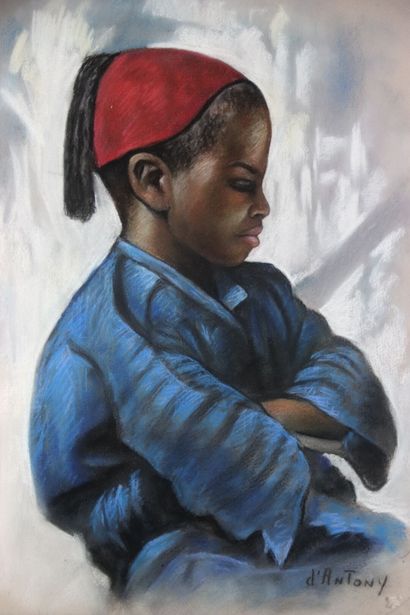 Ignace Philippe ANTONY (1870-?). Young Bedouin....