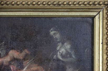 Ecole française XIXème, dans le goût du XVIIème....